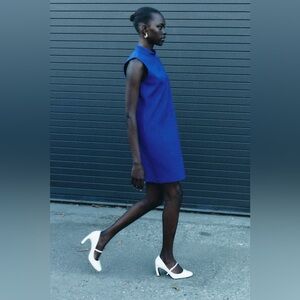 NWT ZARA SLEEVELESS MINI DRESS ZW COLLECTION SIZE XS